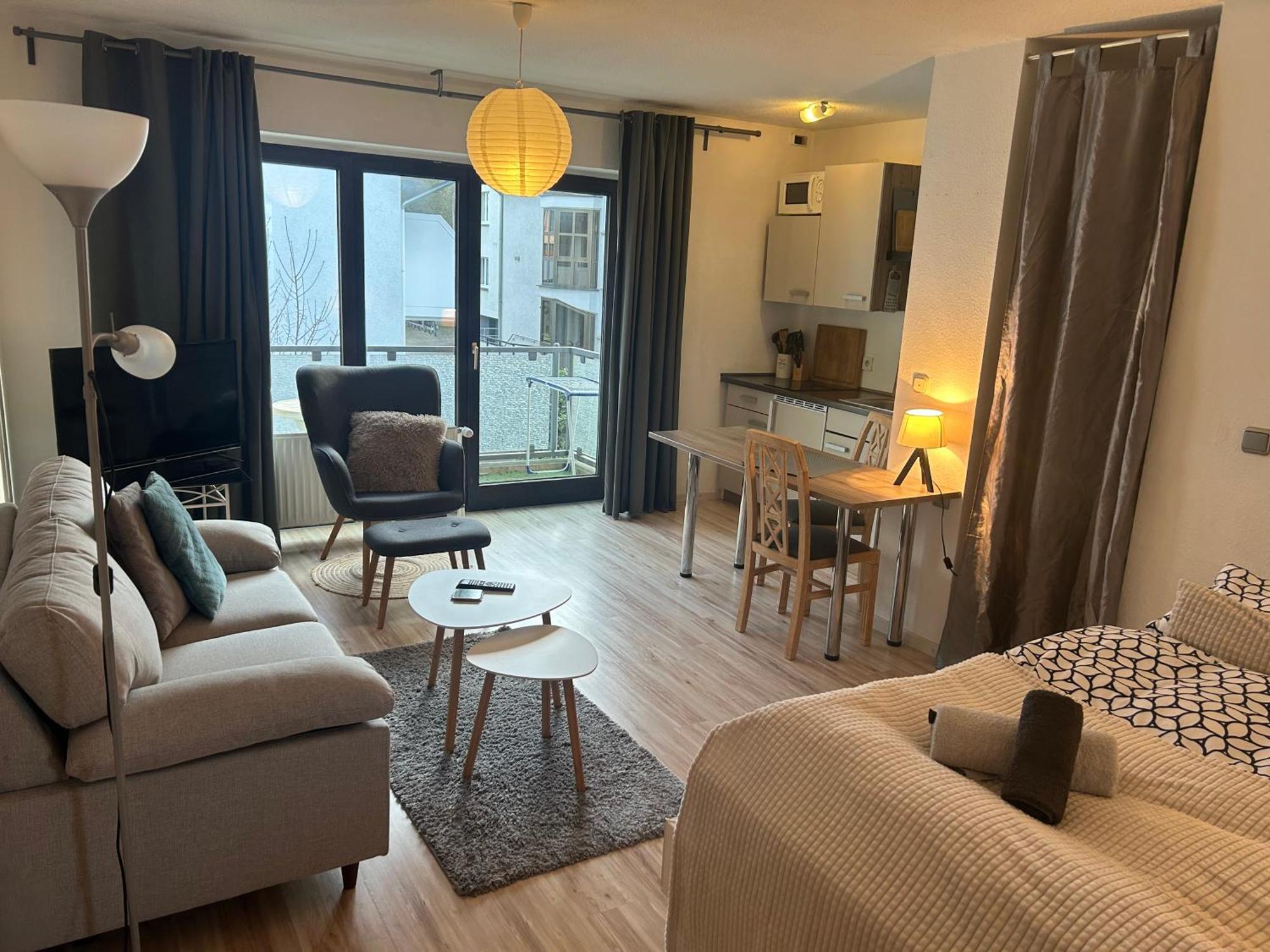 Apartment Am Hochseilgarten Лёне Экстерьер фото